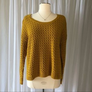 Old Navy Mustard Yellow Sweater